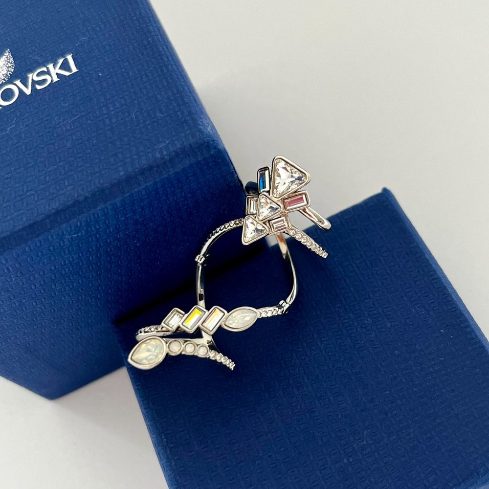 SWAROVSKI Crystal Festivity Long Ring (Size 55, US 6.75) - Picture 4 of 14